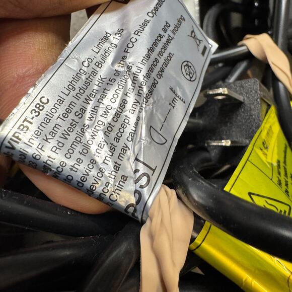 38W LED UV Blacklight Bar 385-400nm Stage Wash Light BT38C UVA Glow Party 4 Pack - Picture 6 of 10